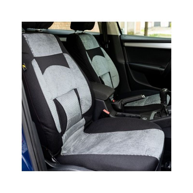 Auto si Moto - Intretinere auto - Huse auto - Set Huse Scaun Comfort Gri, Umbrella - Infinity.ro