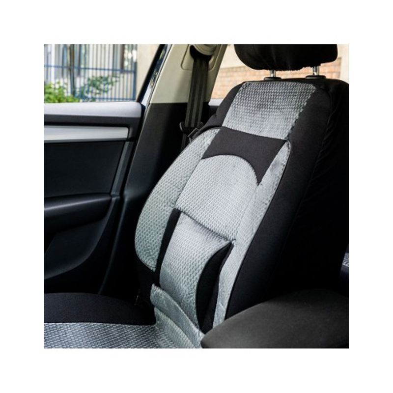 Auto si Moto - Intretinere auto - Huse auto - Set Huse Scaun Comfort Gri, Umbrella - Infinity.ro