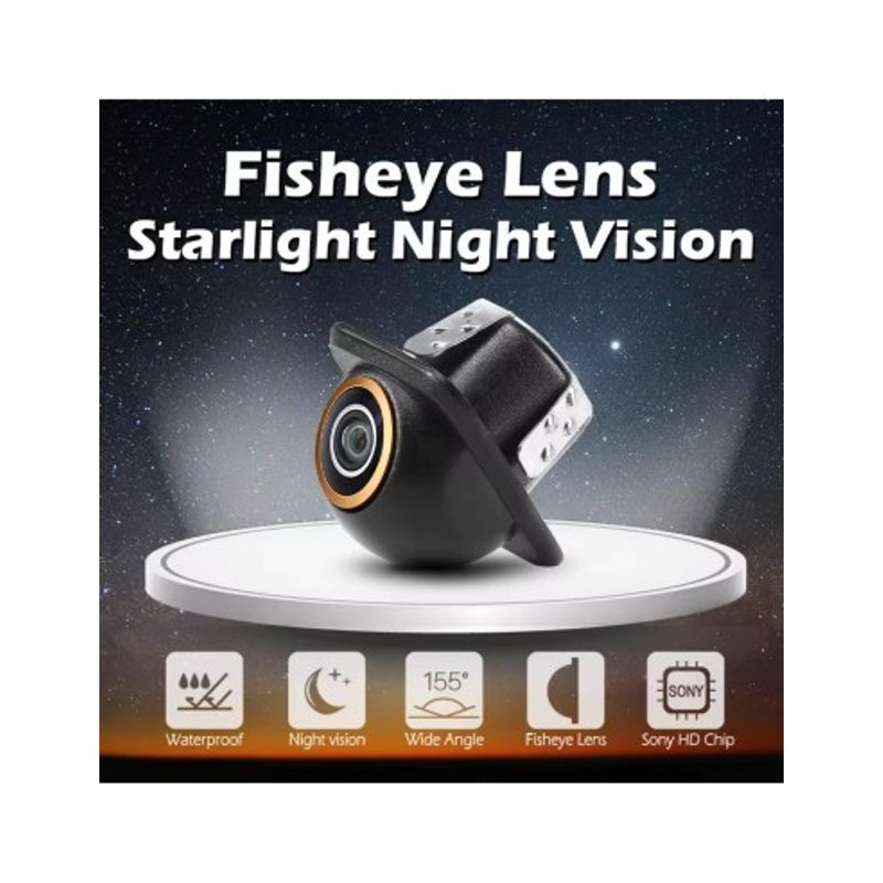 Auto si Moto - Electronice auto - Senzori de parcare - Camera marsarier / frontala HD unghi 170 grade cu StarLight Night Vision - Infinity.ro