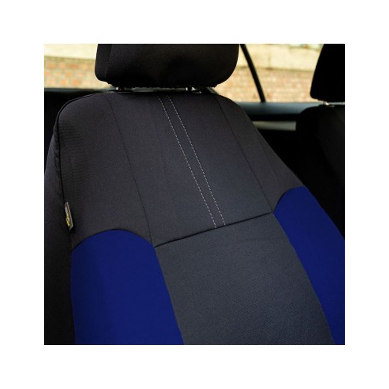 Auto si Moto - Intretinere auto - Huse auto - Set Huse Scaun Trend Albastru, Umbrella - Infinity.ro
