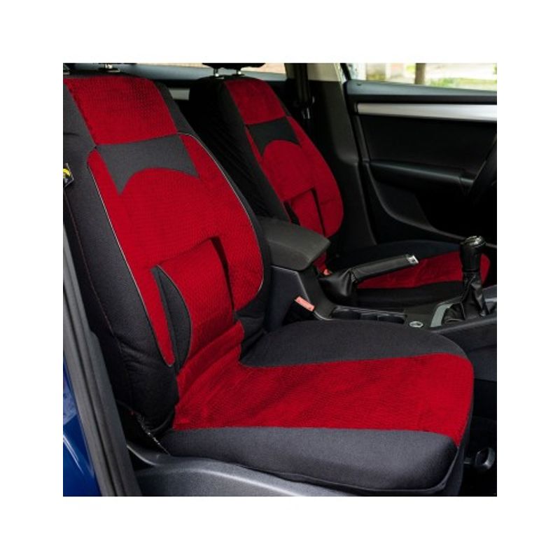 Auto si Moto - Intretinere auto - Huse auto - Set Huse Scaun Comfort Rosu, Umbrella - Infinity.ro