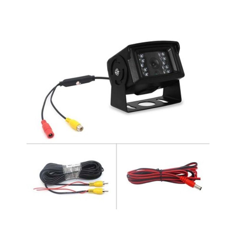 Auto si Moto - Electronice auto - Senzori de parcare - Camera marsarier AHD cu infrarosu 12V - 24V pentru Camioane, Autocare, Bus-uri - Infinity.ro