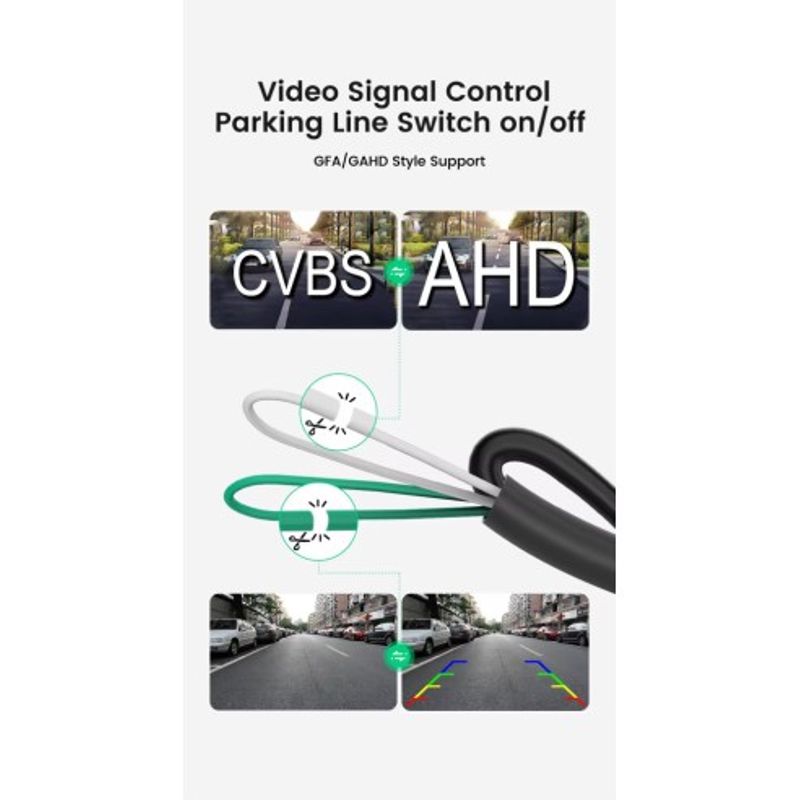 Auto si Moto - Electronice auto - Senzori de parcare - Camera marsarier / frontala HD unghi 170 grade cu StarLight Night Vision - Infinity.ro