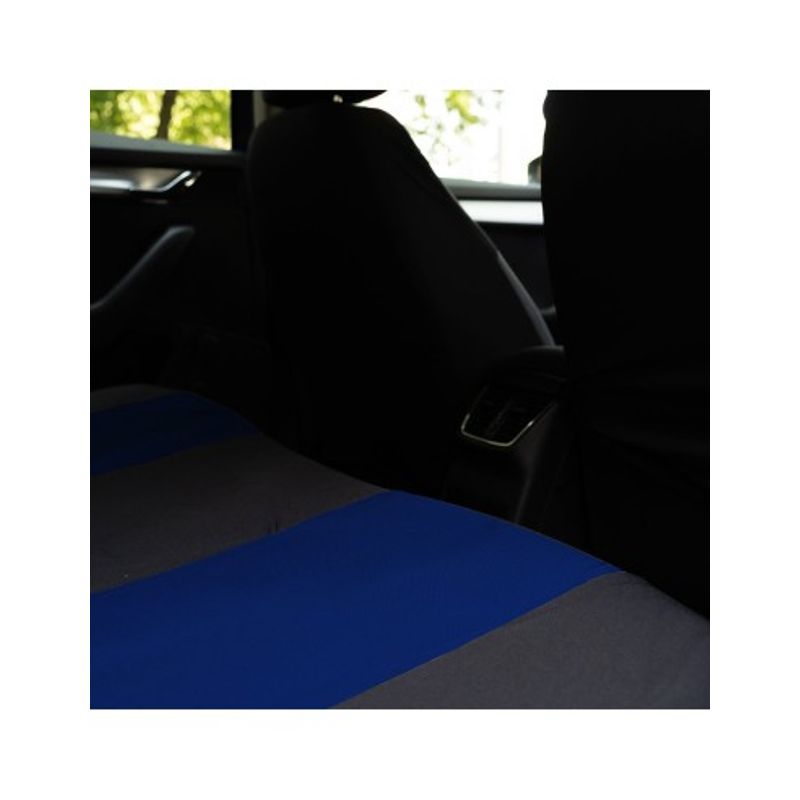 Auto si Moto - Intretinere auto - Huse auto - Set Huse Scaun Trend Albastru, Umbrella - Infinity.ro