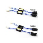 Auto si Moto - Electrice auto - Iluminare si semnalizare - Becuri auto - Anulator eroare Led T10 (W5W) cu baza rigida, 12V, 3.2W - AE-T10-HARD - Infinity.ro