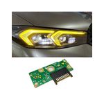Auto si Moto - Electrice auto - Iluminare si semnalizare - Becuri auto - Set 2 module galbene CSL Style Angel Eyes DRL BMW Seria 3 G20 LCI Facelift 2018-2022 - Infinity.ro