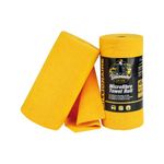 Market - Curatenie si intretinere casa - Produse bucatarie - Lavete si bureti - Rola Lavete Microfibra Billionaire Microfibre Towel Roll, 30x30 cm, 240gsm, 45buc - Infinity.ro