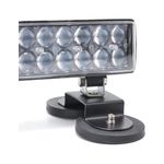 Auto si Moto - Piese auto si accesorii - Piese auto - Tuning - Set 2 suporti magnetici montare Proiector sau LED Bar forta 160kg, diametru 88mm, surub M8 - Infinity.ro