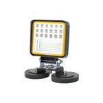 Auto si Moto - Piese auto si accesorii - Piese auto - Tuning - Set 2 suporti magnetici montare Proiector sau LED Bar forta 160kg, diametru 88mm, surub M8 - Infinity.ro