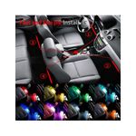 Auto si Moto - Electrice auto - Iluminare si semnalizare - Lumini ambientale - Kit 4 Lumini Ambientale RGB cu Aplicatie Telefon Bluetooth, 12V, 18 LED, 32 cm LAL-18 - Infinity.ro