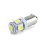 Auto si Moto - Electrice auto - Iluminare si semnalizare - Becuri auto - Led auto H6W, BAX9S cu 5 leduri SMD - Infinity.ro