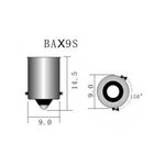 Auto si Moto - Electrice auto - Iluminare si semnalizare - Becuri auto - Led auto H6W, BAX9S cu 5 leduri SMD - Infinity.ro