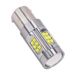 Auto si Moto - Piese auto si accesorii - Caroserie - Faruri, stopuri si proiectoare - Led auto ALB 150W BA15S, 12V-24V Canbus 30 Leduri CREE 5W - 1156-150W - Infinity.ro