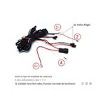 Auto si Moto - Piese auto si accesorii - Caroserie - Faruri, stopuri si proiectoare - Kit Angel Eyes LED COTTON pentru BMW X1 E84 - 2x106mm, 2x120mm - Infinity.ro