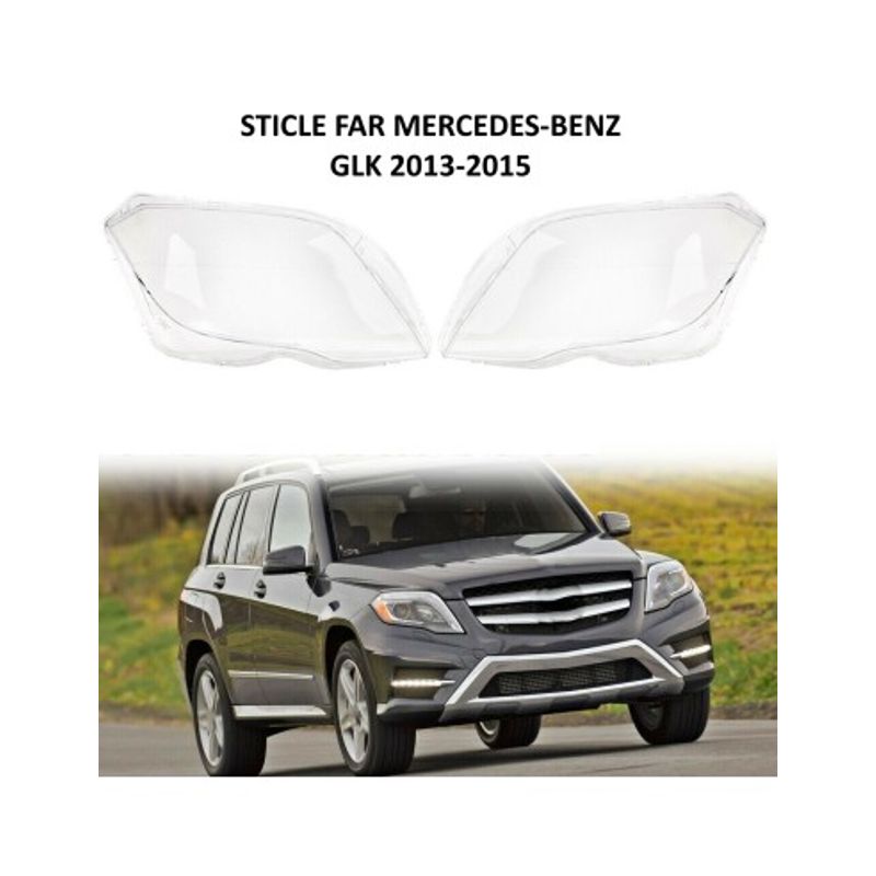 Auto si Moto - Piese auto si accesorii - Caroserie - Faruri, stopuri si proiectoare - Set 2 sticle faruri pentru Mercedes GLK X204 (2008 - 2011) - Infinity.ro