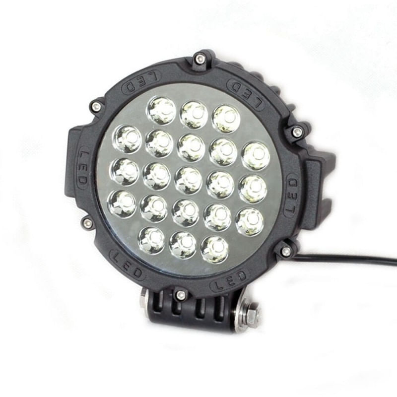 Auto si Moto - Piese auto si accesorii - Caroserie - Faruri, stopuri si proiectoare - Proiector LED Auto Offroad 63W/12V-24V, 4410 Lumeni, Negru, Spot Beam 30 Grade - Infinity.ro