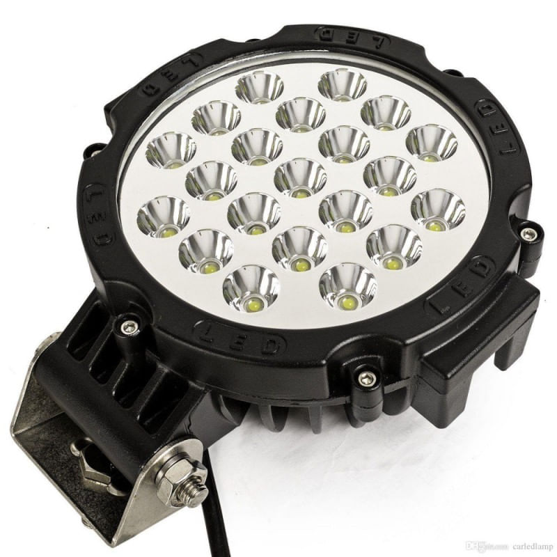 Auto si Moto - Piese auto si accesorii - Caroserie - Faruri, stopuri si proiectoare - Proiector LED Auto Offroad 63W/12V-24V, 4410 Lumeni, Negru, Spot Beam 30 Grade - Infinity.ro
