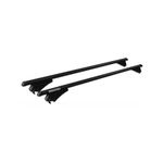 Auto si Moto - Piese auto si accesorii - Caroserie - Ornamente exterior auto - Bare portbagaj auto transversale Menabo Tiger Black pentru Suzuki SX4 S-Cross 2016+ - Infinity.ro