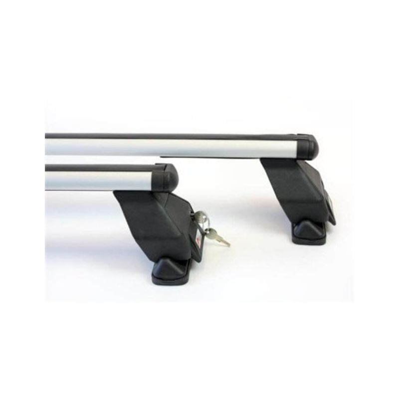 Auto si Moto - Piese auto si accesorii - Caroserie - Ornamente exterior auto - Bare portbagaj auto transversale Menabo Tema Aluminiu pentru Opel Astra (H), 5 usi, model 2004-2011 - Infinity.ro