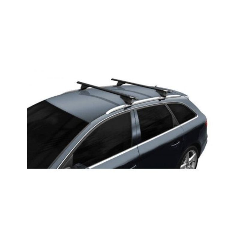 Auto si Moto - Piese auto si accesorii - Caroserie - Ornamente exterior auto - Bare portbagaj auto transversale Menabo Tiger Black pentru Suzuki SX4 S-Cross 2016+ - Infinity.ro