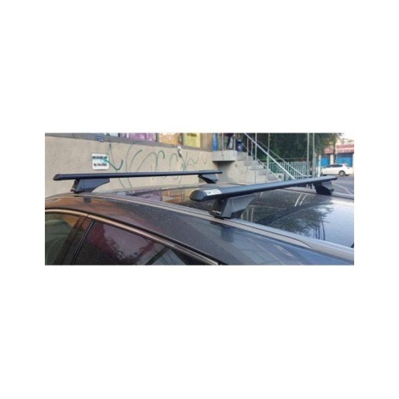 Auto si Moto - Piese auto si accesorii - Caroserie - Ornamente exterior auto - Bare portbagaj auto transversale Menabo Tiger Black pentru Suzuki SX4 S-Cross 2016+ - Infinity.ro