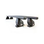 Auto si Moto - Piese auto si accesorii - Caroserie - Alte accesorii caroserie - Bare portbagaj auto transversale Menabo Tema Otel pentru Ford Fiesta VI, 5 usi, model 2013-2017 - Infinity.ro