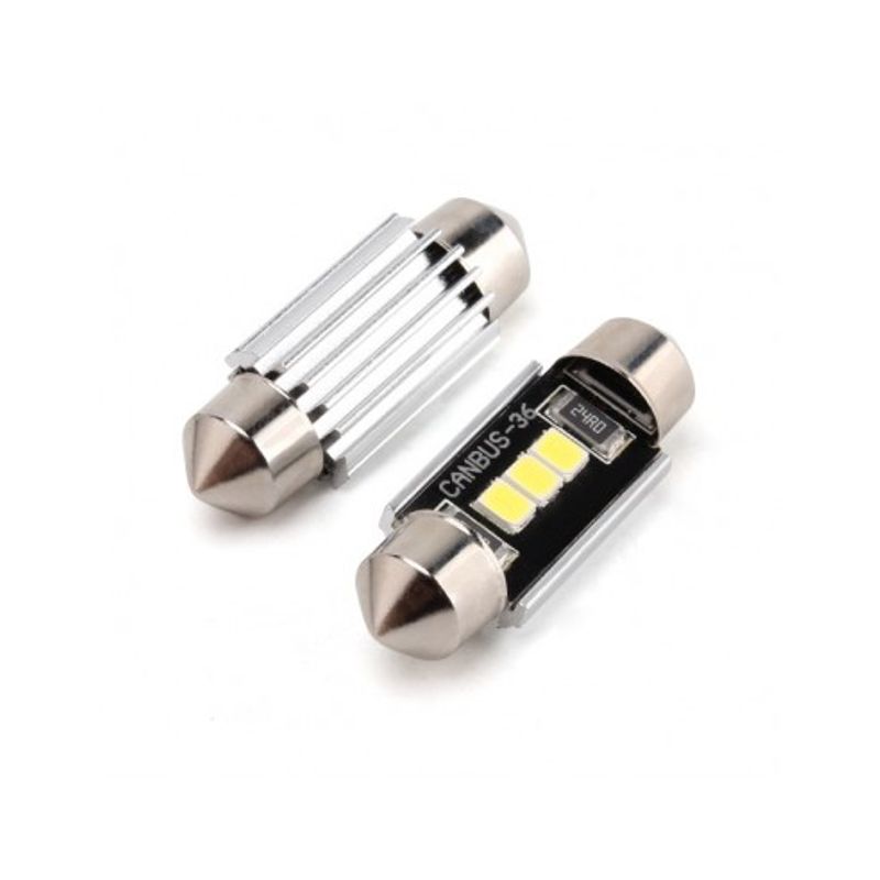 Auto si Moto - Electrice auto - Iluminare si semnalizare - Becuri auto - Led auto sofit 36mm Canbus 3 smd 2835 – Super Bright - Infinity.ro