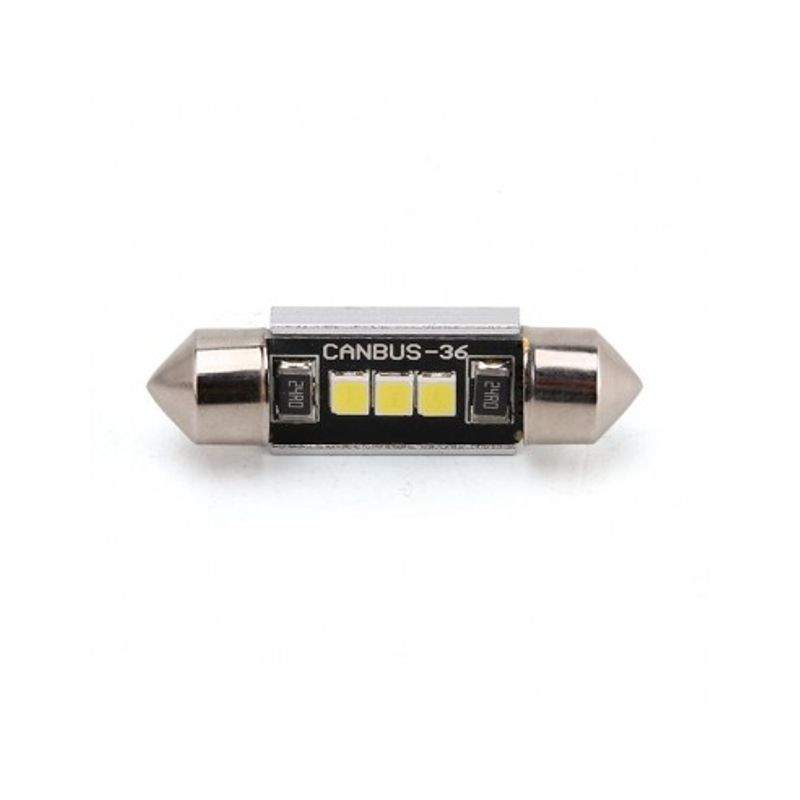 Auto si Moto - Electrice auto - Iluminare si semnalizare - Becuri auto - Led auto sofit 36mm Canbus 3 smd 2835 – Super Bright - Infinity.ro