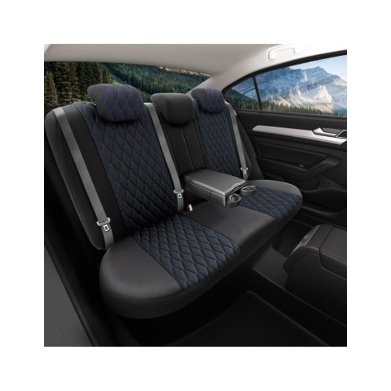 Auto si Moto - Intretinere auto - Huse auto - Set Huse Scaun Bronco Albastru, Umbrella - Infinity.ro