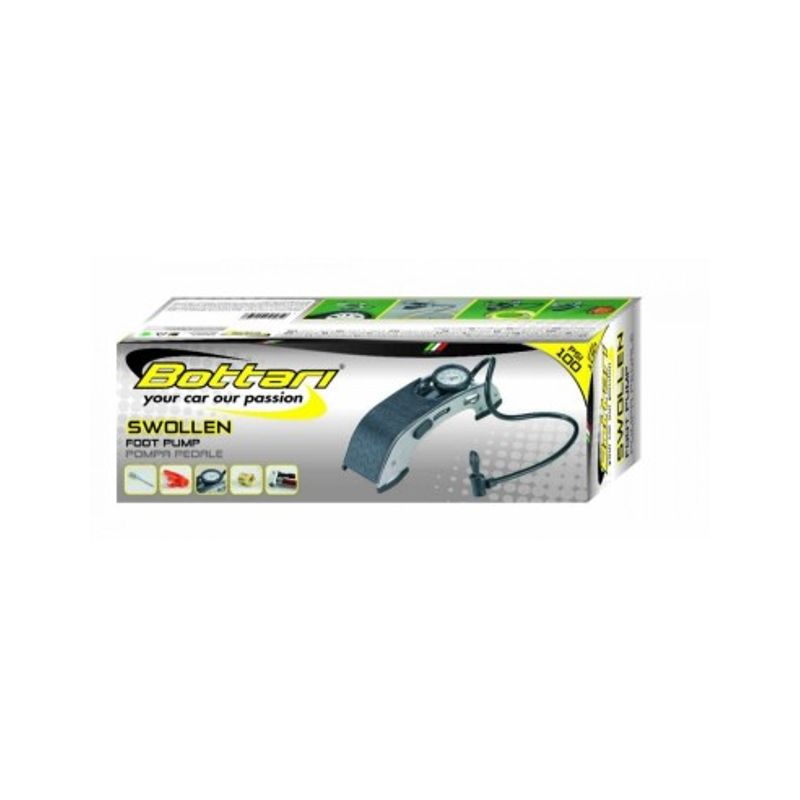 Auto si Moto - Piese auto si accesorii - Caroserie - Ornamente exterior auto - Pompa De Picior Cu Manometru Bottari - Infinity.ro