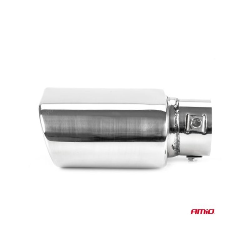 Auto si Moto - Piese auto si accesorii - Caroserie - Ornamente exterior auto - Ornament toba esapament din inox cu iesire dreptunghiulara 33-50 mm, lungime 168 mm - Infinity.ro