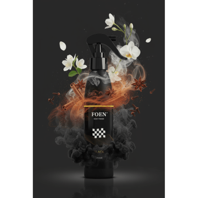 Auto si Moto - Intretinere auto - Odorizante auto - Odorizant auto premium cu note de mosc, flori si condimente, Foen Black 200ml - Infinity.ro