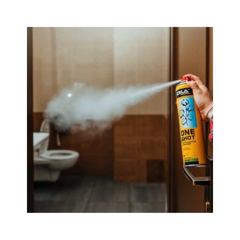 Casa si Gradina - Decoratiuni - Aromaterapie si lumanari - Odorizante camera - Neutralizant si odorizant de camera 2 in 1, aroma Lemn de Santal Pur Erla One Shot, 600 ml - Infinity.ro