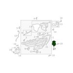 Auto si Moto - Piese auto si accesorii - Caroserie - Faruri, stopuri si proiectoare - Kit reparatie modul lumini de zi DRL si semnalizare Audi Q8 2018-2023 pentru farurile fara Matrix - Infinity.ro