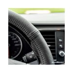 Auto si Moto - Intretinere auto - Huse auto - Husa volan din Piele 37-39 cm Negru, Amio - Infinity.ro