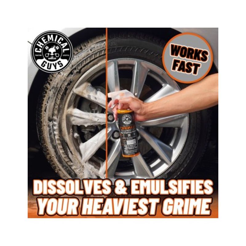 Auto si Moto - Intretinere auto - Produse curatare auto - Solutie curatare universala pentru interior si exterior ChemicalGuys Signature Series Orange Degreaser, 473 ml - Infinity.ro