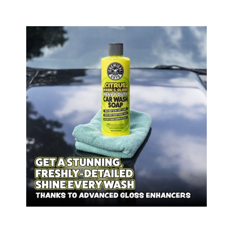 Auto si Moto - Intretinere auto - Produse curatare auto - Sampon auto ChemicalGuys Citrus Wash & Gloss, 473 ml - Infinity.ro
