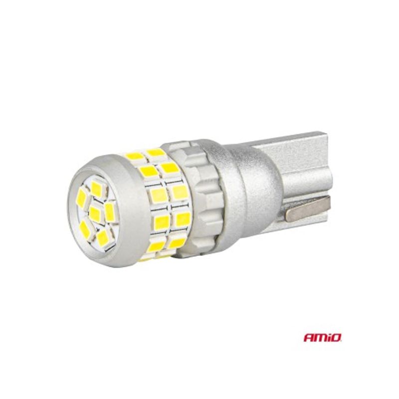 Auto si Moto - Electrice auto - Iluminare si semnalizare - Becuri auto - Set 2 LED Auto W5W, T10 Canbus, cu 30 smd, 12V/24V - Infinity.ro