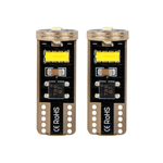 Auto si Moto - Electrice auto - Iluminare si semnalizare - Becuri auto - Set 2 led auto W5W, T10 cu 3 smd, Canbus Alb, 12V/24V - Infinity.ro