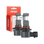 Auto si Moto - Piese auto si accesorii - Caroserie - Faruri, stopuri si proiectoare - Set 2 leduri auto HB3, 9005, H10, HIR1, Canbus, 60W, 5600 Lm, 12V - Infinity.ro