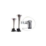 Auto si Moto - Piese auto si accesorii - Caroserie - Ornamente exterior auto - Claxon auto 2 trompete premium, compresor aer inclus, 12V - Infinity.ro