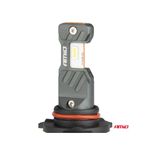 Auto si Moto - Piese auto si accesorii - Caroserie - Faruri, stopuri si proiectoare - Set 2 leduri auto HB3, 9005, H10, HIR1, Canbus, 60W, 5600 Lm, 12V - Infinity.ro