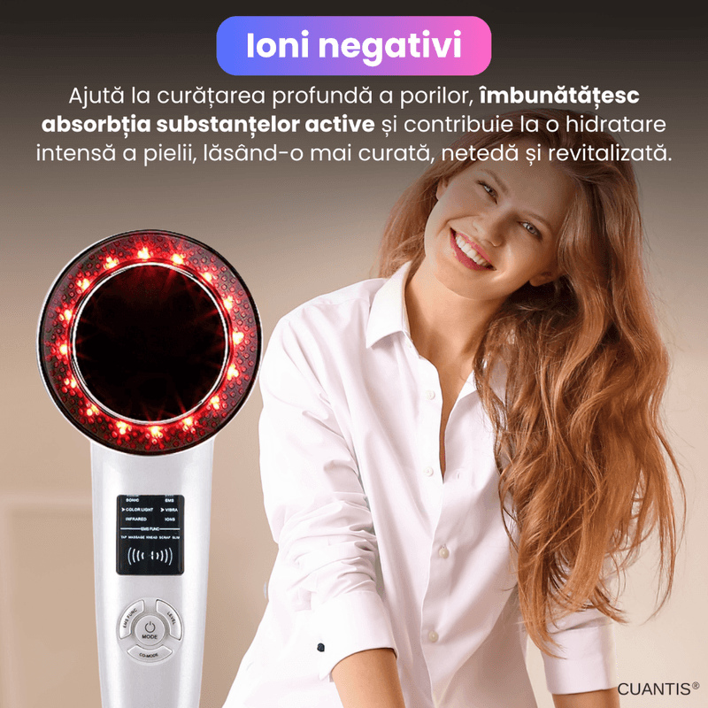 Ingrijire personala si Cosmetice - Sanatate si wellness - Articole wellness - Aparate si dispozitive de masaj - Aparat masaj 6 in 1 BZ-0130 , Cuantis - Infinity.ro