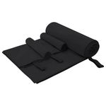 Casa si Gradina - Textile si covoare - Textile baie - Prosoape - Set de Prosoape sport 3 pcs Negru Poliester si poliamida - Infinity.ro