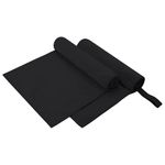 Casa si Gradina - Textile si covoare - Textile baie - Prosoape - Prosoape sport 2 pcs Negru 100 x 50 cm Poliester si poliamida - Infinity.ro