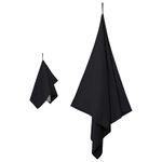Casa si Gradina - Textile si covoare - Textile baie - Prosoape - Set de Prosoape sport Altele Negru tesatura - Infinity.ro