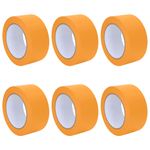 Carti si Birotica - Birotica - Accesorii de birou - Benzi adezive - Benzi de mascare pentru pictori 6 pcs Galben 50mm x 50m Hartie - Infinity.ro