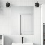 Casa si Gradina - Constructii - Ferestre si accesorii - Accesorii ferestre - Folie oglinda 2 pcs Argintiu PET - Infinity.ro