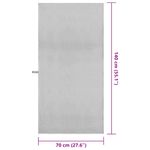 Casa si Gradina - Textile si covoare - Textile baie - Prosoape - Prosoape sport 2 pcs Gri 140 x 70 cm Poliester si poliamida - Infinity.ro