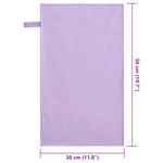 Casa si Gradina - Textile si covoare - Textile baie - Prosoape - Prosoape sport 2 pcs Violet 50 x 30 cm Poliester si poliamida - Infinity.ro